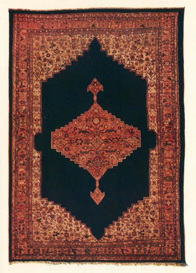 Tapis Bijar (photo couleur) - American Photographer