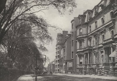 Boston : Beacon Street (photo n/b) - American Photographer
