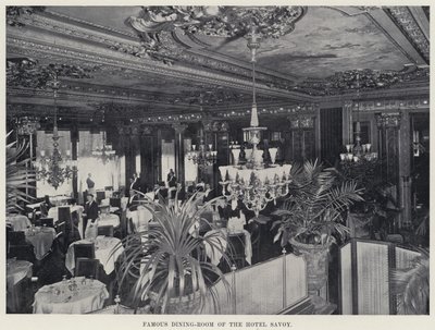 Célèbre salle à manger de l