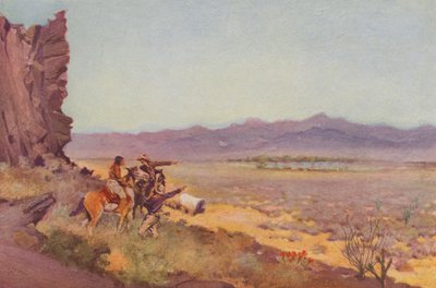 Mirage sur le désert, Arizona (photo couleur) - American Photographer