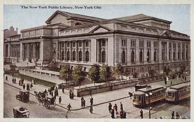 New York Public Library, New York City, USA (photo en couleur) - American Photographer
