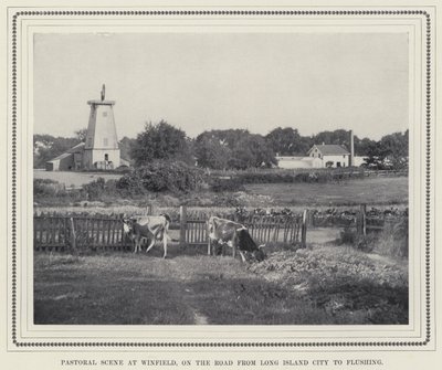 Scène pastorale à Winfield, sur la route de Long Island City à Flushing - American Photographer