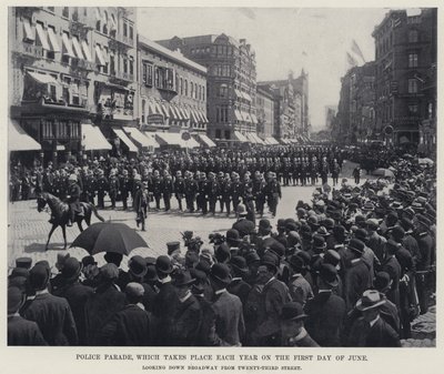 Parade de la police, qui a lieu chaque année le premier jour de juin - American Photographer