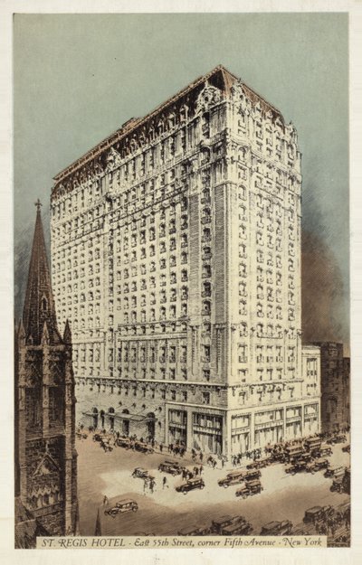 Hôtel St Regis, East 55th Street et à l