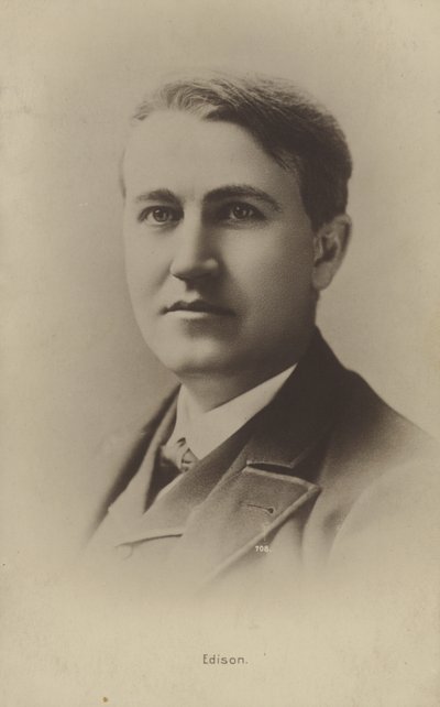 Thomas Edison (1847-1931), inventeur américain - American Photographer