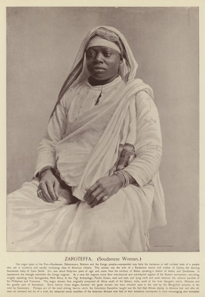 Zaroteffa, Femme soudanaise - American Photographer