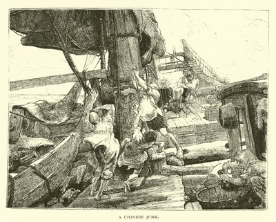 Une jonque chinoise - American School