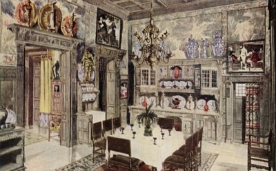 Une salle à manger allemande modèle - American School