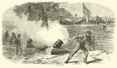 Batterie de mortier, juin 1864 - American School