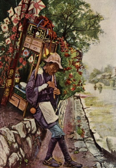 Un colporteur de jouets du Japon - American School