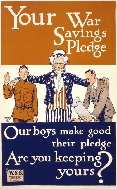 Affiche américaine pour encourager l