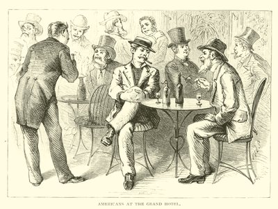 Américains au Grand Hôtel - American School