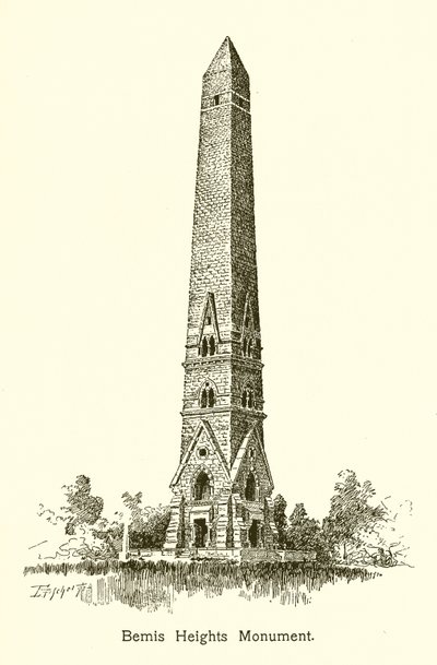 Monument de Bemis Heights - American School