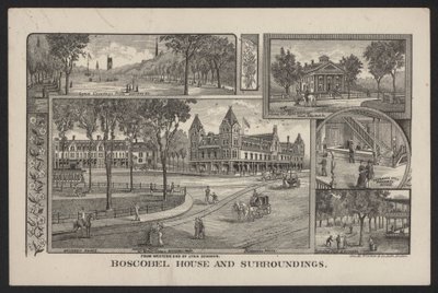 Maison Boscobel et ses environs - American School
