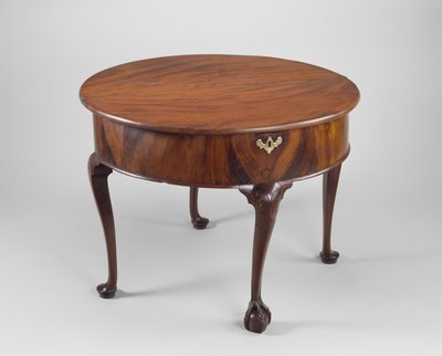 Table à cartes, vers 1760-1780 - American School
