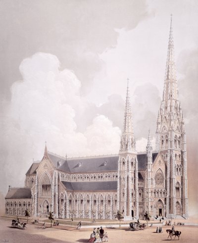 Cathédrale de la Sainte-Croix, Boston, Massachusetts - American School