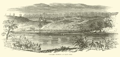 Traversée de la cavalerie à Elys Ford, janvier-avril 1863 - American School