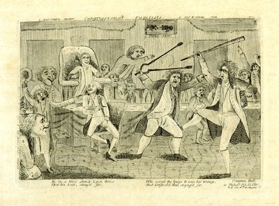 Pugilistes du Congrès : Griswold et Lyon, à Congress Hall, Philadelphie, PA - American School