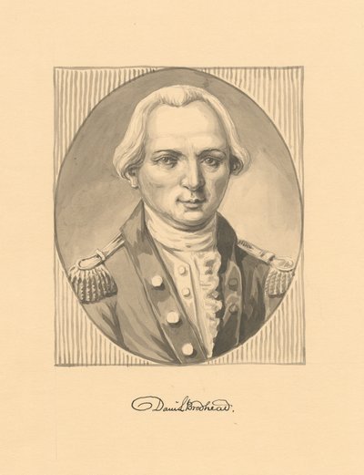 Daniel Brodhead (gravure) - American School