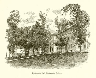Dartmouth Hall, Dartmouth College - American School