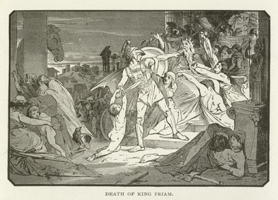 Mort du roi Priam - American School