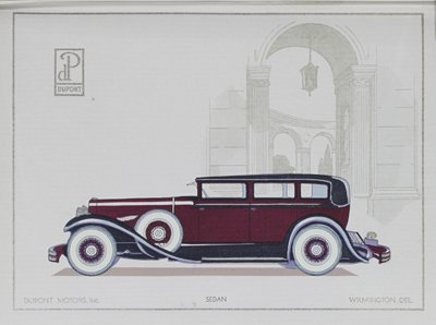 Voitures DuPont : Berline, 1921 - American School