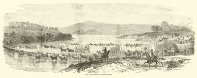 Early retraversant le Potomac, juillet 1864 - American School