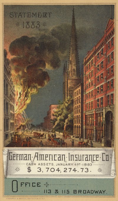 Incendie dans un bâtiment - American School