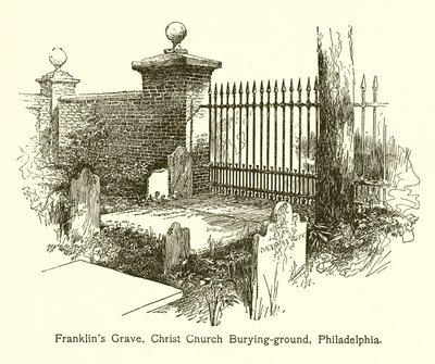 Tombe de Franklin, Cimetière de l