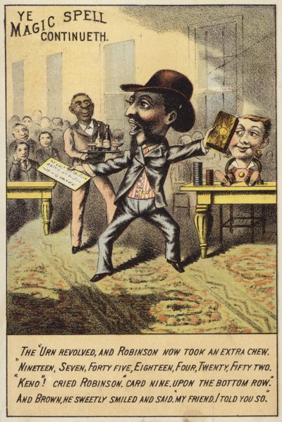 Gentleman avec du tabac à la main - American School