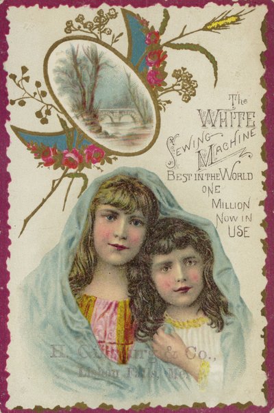 Filles couvertes de châle - American School