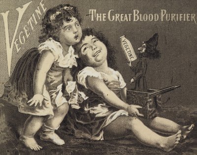 Filles jouant avec un diable en boîte - American School
