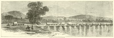 Le corps de Howard traversant la Chattahoochee, juillet 1864 - American School