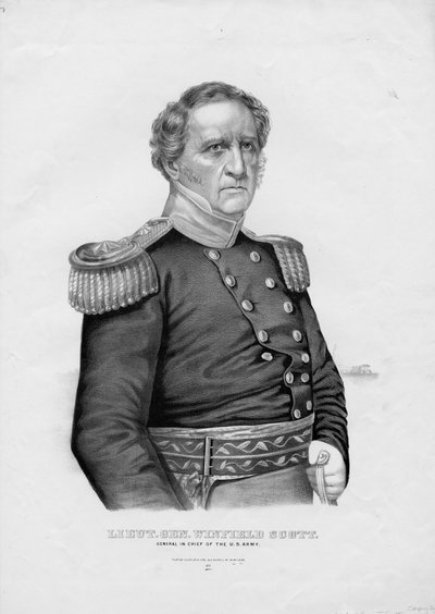 Lieut. Gen. Winfield Scott, général en chef de l