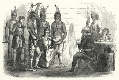 Lieutenant Boyd devant le colonel Butler, un incident de clémence sauvage et de vindicte civilisée - American School
