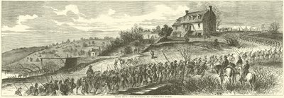 Mine Run, recroisement à Germania Ford, novembre 1863 - American School