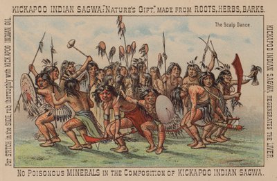 Danse du scalp amérindienne - American School