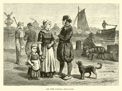Sur le canal, Hollande - American School