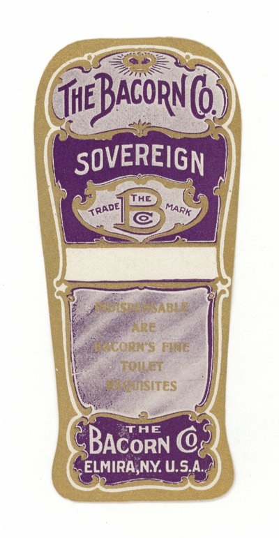 Étiquette de parfum, Souverain - American School