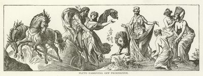 Pluton enlevant Proserpine - American School