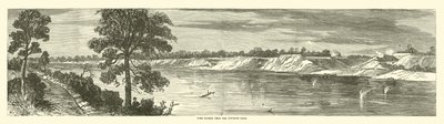 Port Hudson depuis la rive opposée, mai 1863 - American School