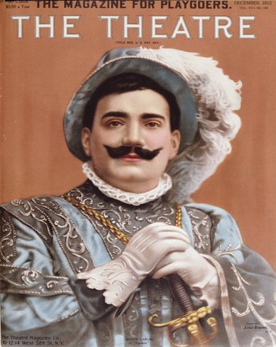 Affiche représentant Enrico Caruso (1873-1921) en Rigoletto, 1912 - American School