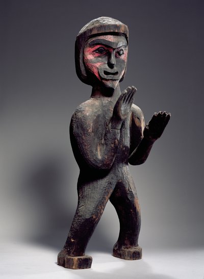 Figure de potlatch - American School