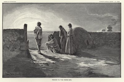 Prière au soleil levant - American School