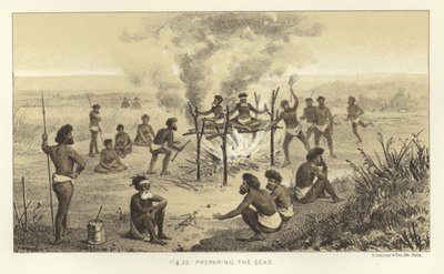 Préparation des morts - American School