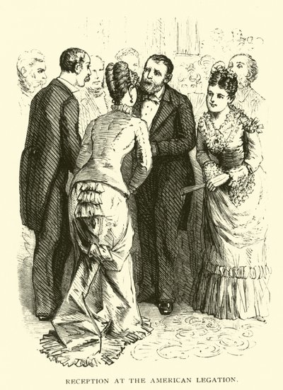 Réception à la légation américaine - American School