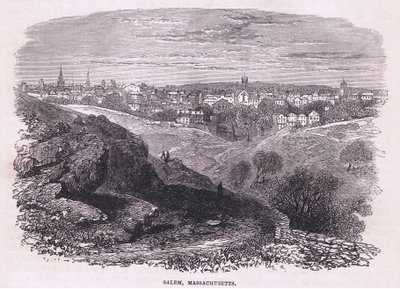 Salem Massachusetts, illustration de l