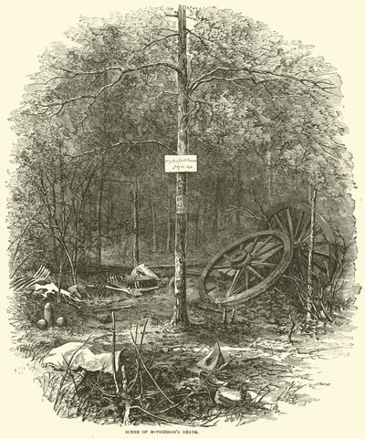 Lieu de la mort de McPherson, juillet 1864 - American School