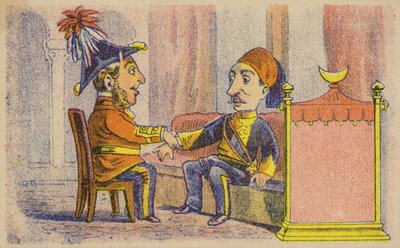 Serrement de main avec un ambassadeur - American School
