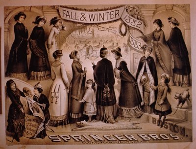 Springer Brothers, Boston, Collection Automne et Hiver, 1882-83 - American School